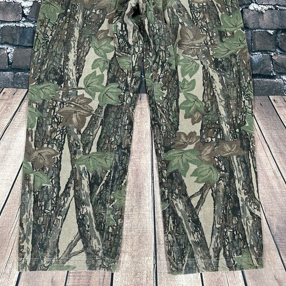 Vintage Ocoee RealTree Mossy Oak Camo Pants Front Cargo Pockets 80s USA 34x28.5” - Picture 11 of 12